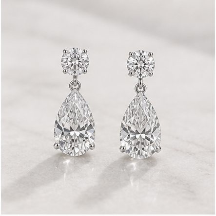 Earring collection.