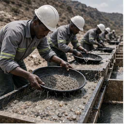 Mining stage.